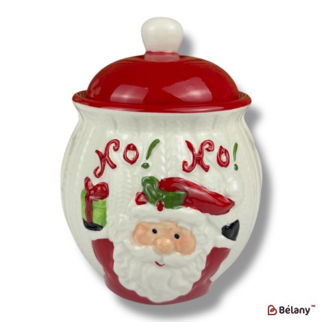 Christmas Sugar Bowl "Ho-Ho-Ho", 15/10