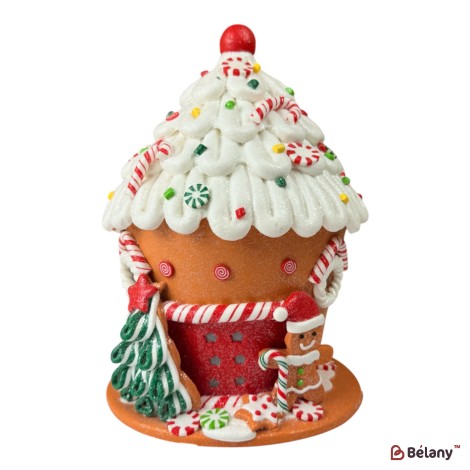 Figurina din ceramica "Casa de turta dulce #2"