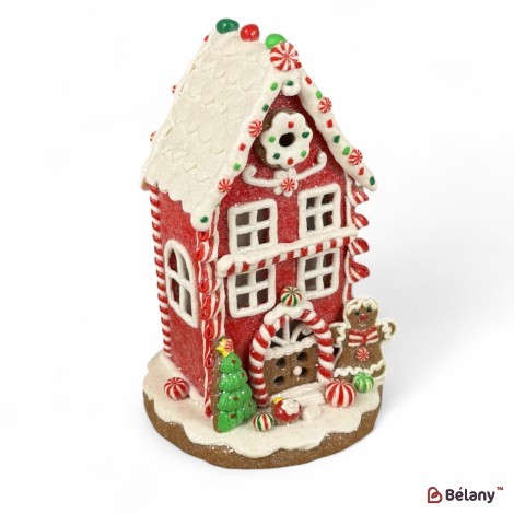 Figurina din ceramica "Casa de turta dulce #5C"