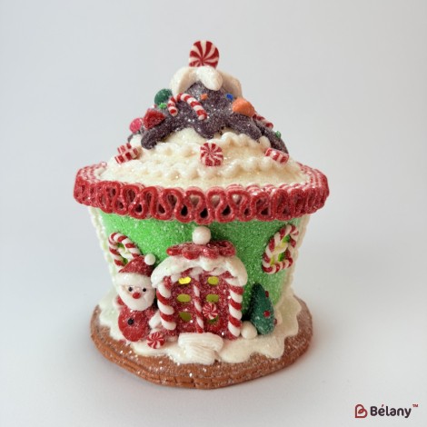 Figurina din ceramica "Casa de turta dulce #19"
