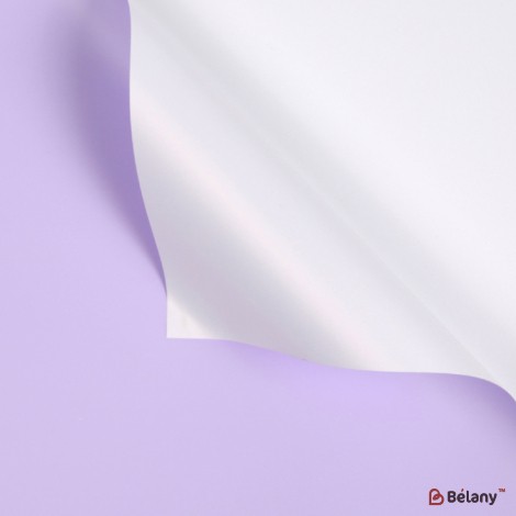 Celofan bicolor, alba+violet #033
