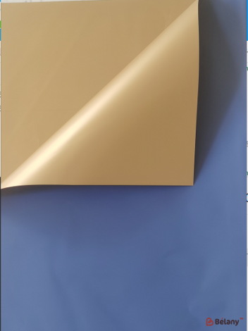 Celofan „Gold” bicolor, albastru închis #426