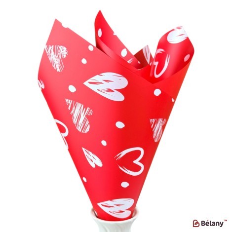 Celofan rosu "Love" #02