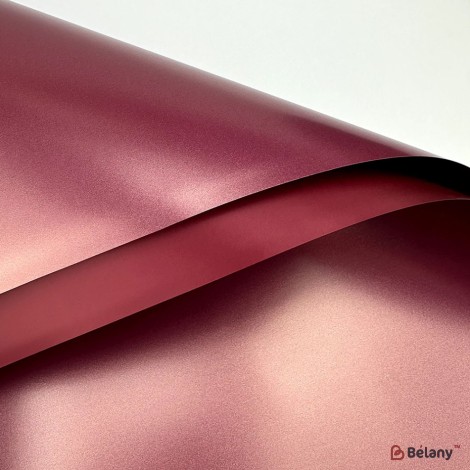 Celofan burgundia "Shiny" #15