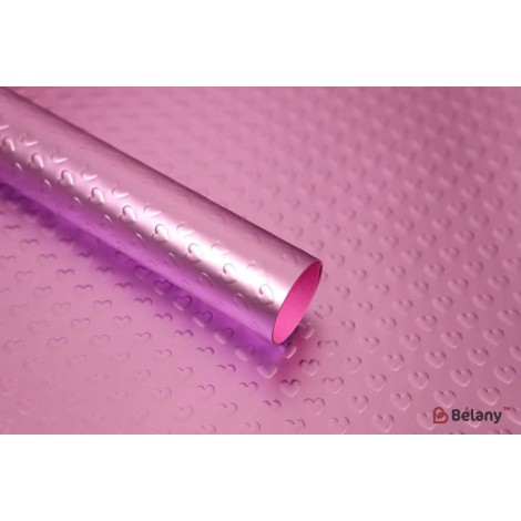 Celofan 3d pentru flori "Heart", impermeabil, #03