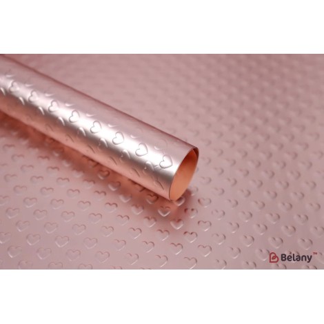 Celofan 3d pentru flori "Heart", impermeabil, #01