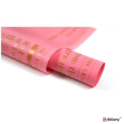 Celofan "Magazine" dark pink  #166