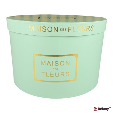 Set 5 cutii pentru pălării albastru "Maison de Fleur"