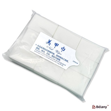 Servetele Unghii Cotton, Alb, 900 buc.