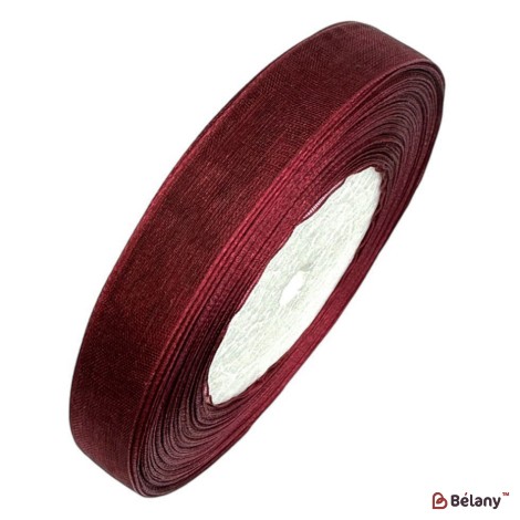 Panglică din organza, culoare #1048, 1cm/45,72m