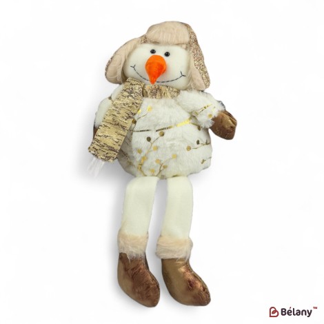 Om de zăpadă cu picioare flexibile „SnowRelax” 42cm