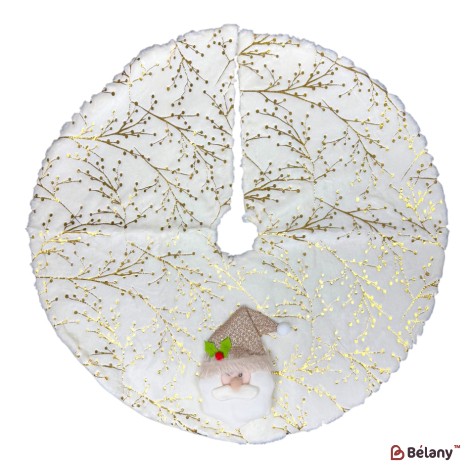 Fustă de brad „SantaGlow” 90cm