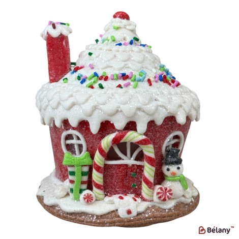 Figurina din ceramica "Casa de turta dulce #20"