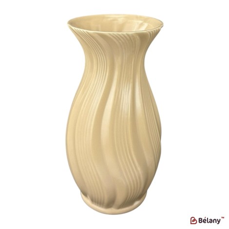 Vaza mare din ceramica "Beauty" piersică