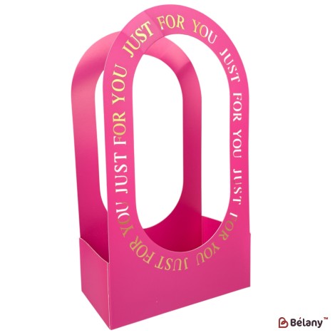 Set 10 pachete pentru flori fucsie 