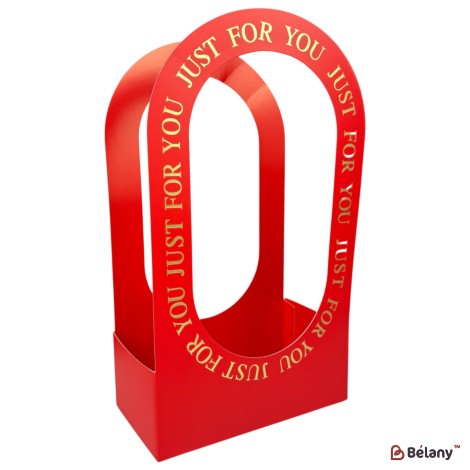 Set 10 pachete pentru flori roşu 