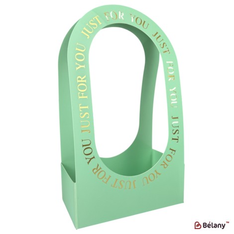 Set 10 pachete pentru flori verde "Handy" 22x12x38