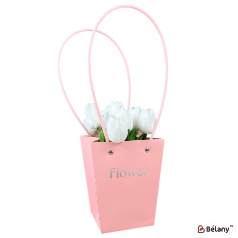 Set 10 pachete pentru flori roz 