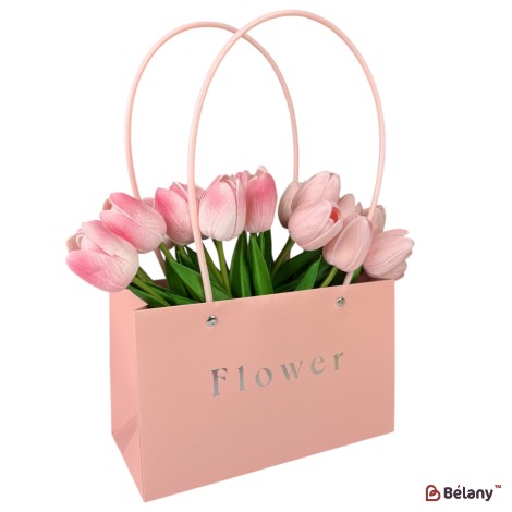 Set 10 pachete pentru flori roz 