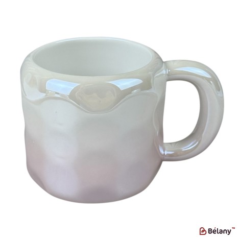 Cană din ceramică „Degrade Mov”, 400 ml