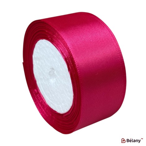 Set 5 role panglică florală satinată 4 cm x 22,8 m, #28