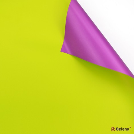 Celofan bicolor, verde-violet #13