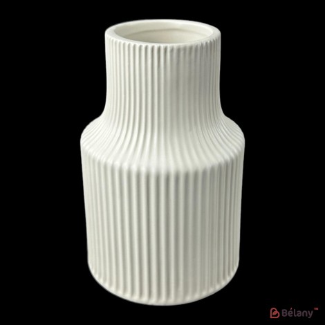 Vaza din ceramica "Harmony" alba