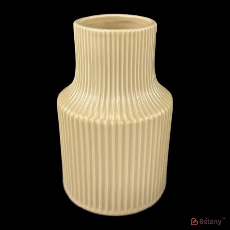 Vaza din ceramica "Harmony" crema