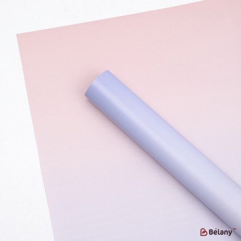 Celofan gradient liliac-roz 58x50cm #031