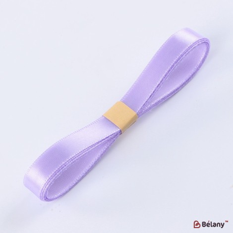 Polyester ribbon, lavender, 1cm / 82,29 m