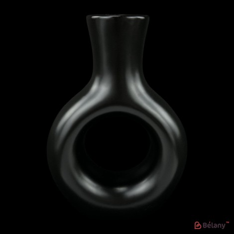 Vaza ceramica negru "Alb-negru"