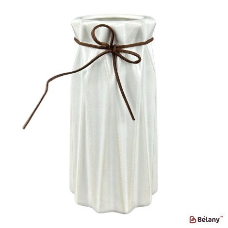 Vaza ceramica alba "Comet S"