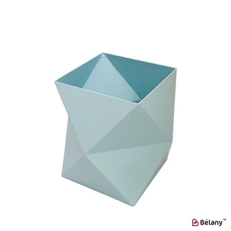 Cutie geometrică cu flori albastre „Shapes” 26.5х26.5х24