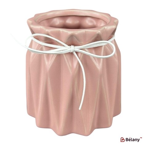 Vaza din ceramica roz "Tiny"