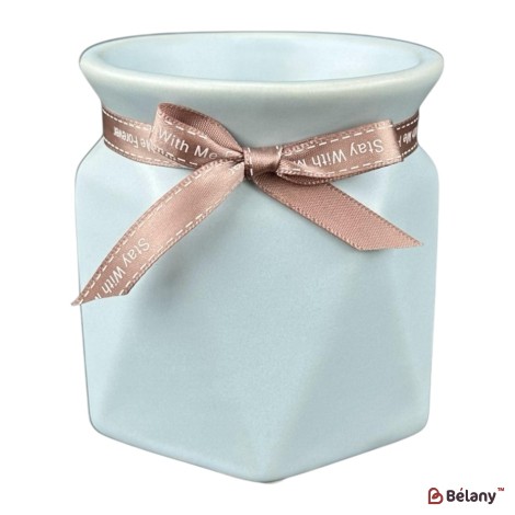 Vaza ceramica "Nicely" albastra