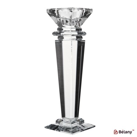 Glass candlestick for 1 candle "Wow"