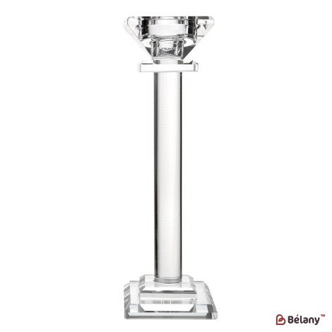 Small glass candlestick, for one candle "Strong"