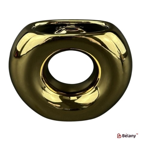 Vaza din ceramica "Galaxy" aur
