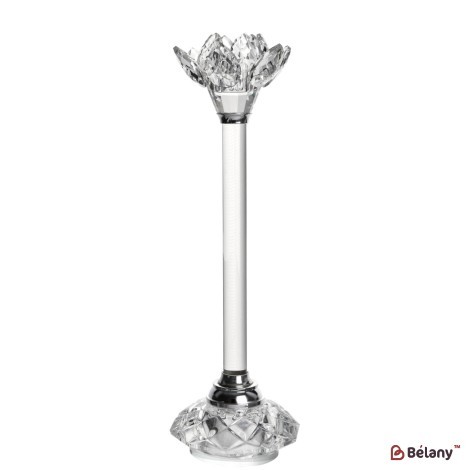 Suport de lumanare din sticla pentru 1 lumanare, 31 cm "Lotus S"
