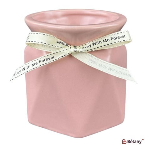 Vaza ceramica "Nicely S" roz