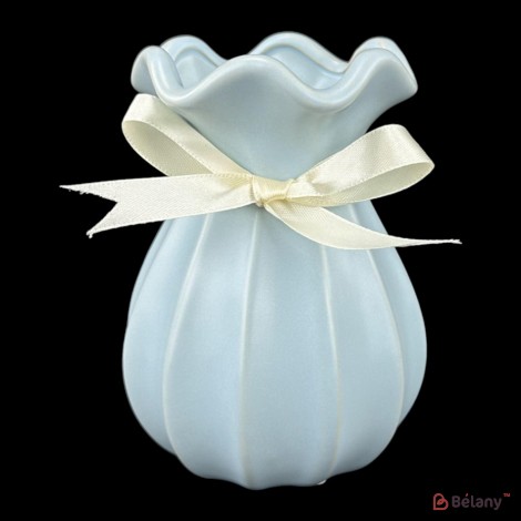 Vaza ceramica "Dzen S" albastra