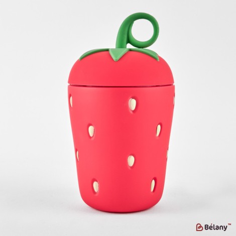 Sticla de apa "Strawberry" 300 ml, rosu