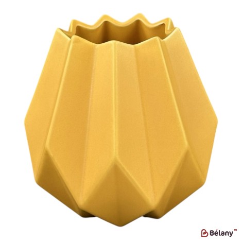 Vaza ceramica "Bordes" portocalie