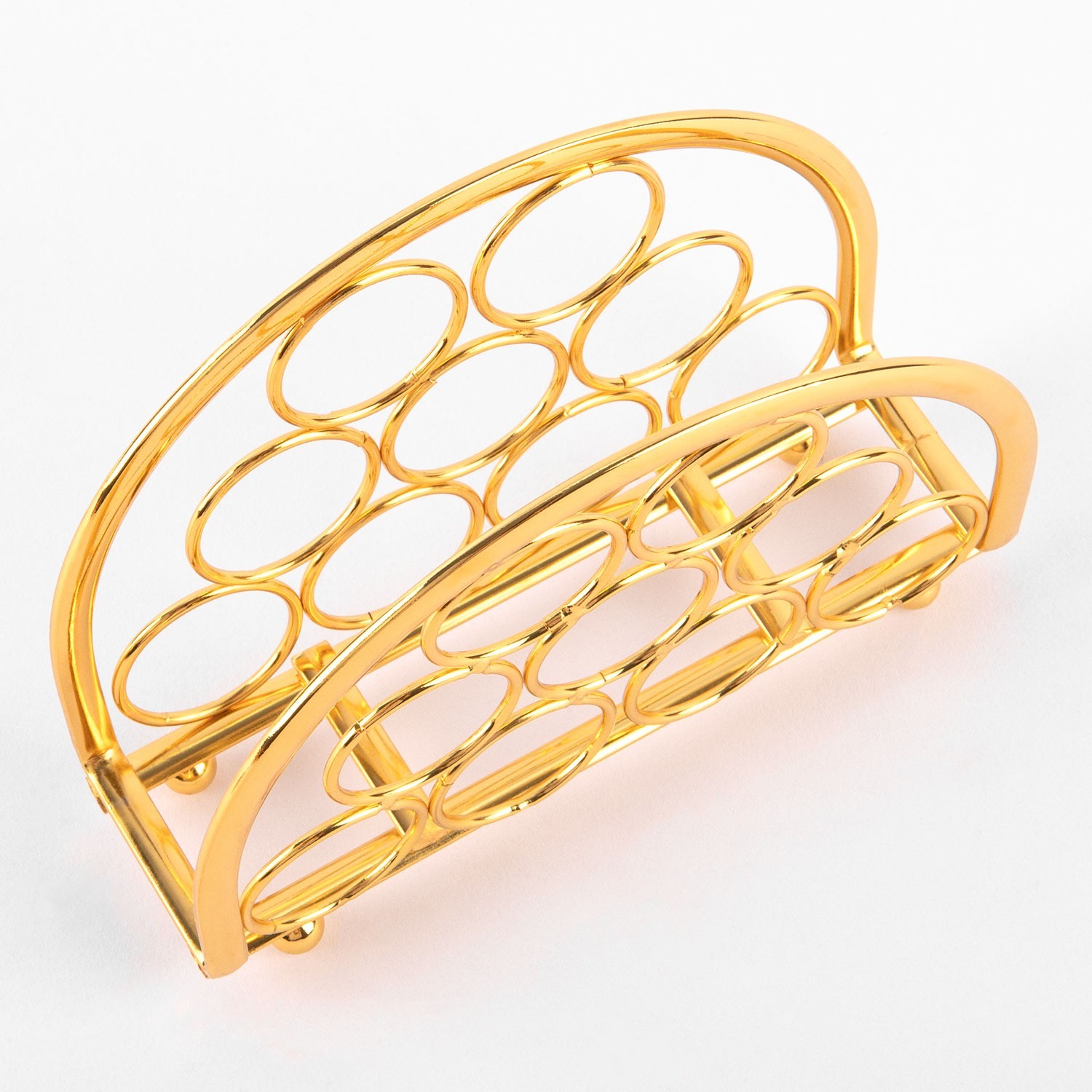 Suport șervețel "circles", aur, 9x13 photo 3