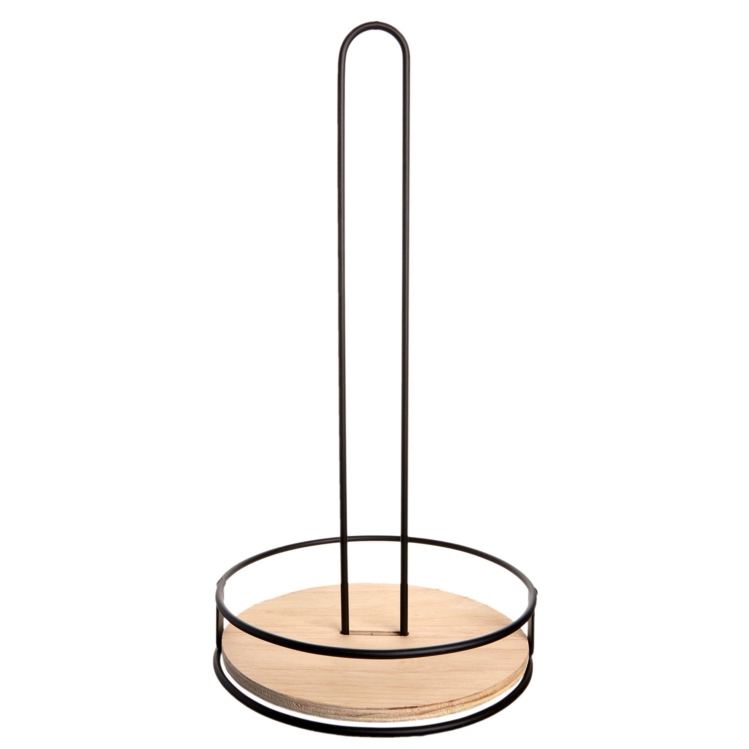 Suport șervețel "Simple", negru, 32cm