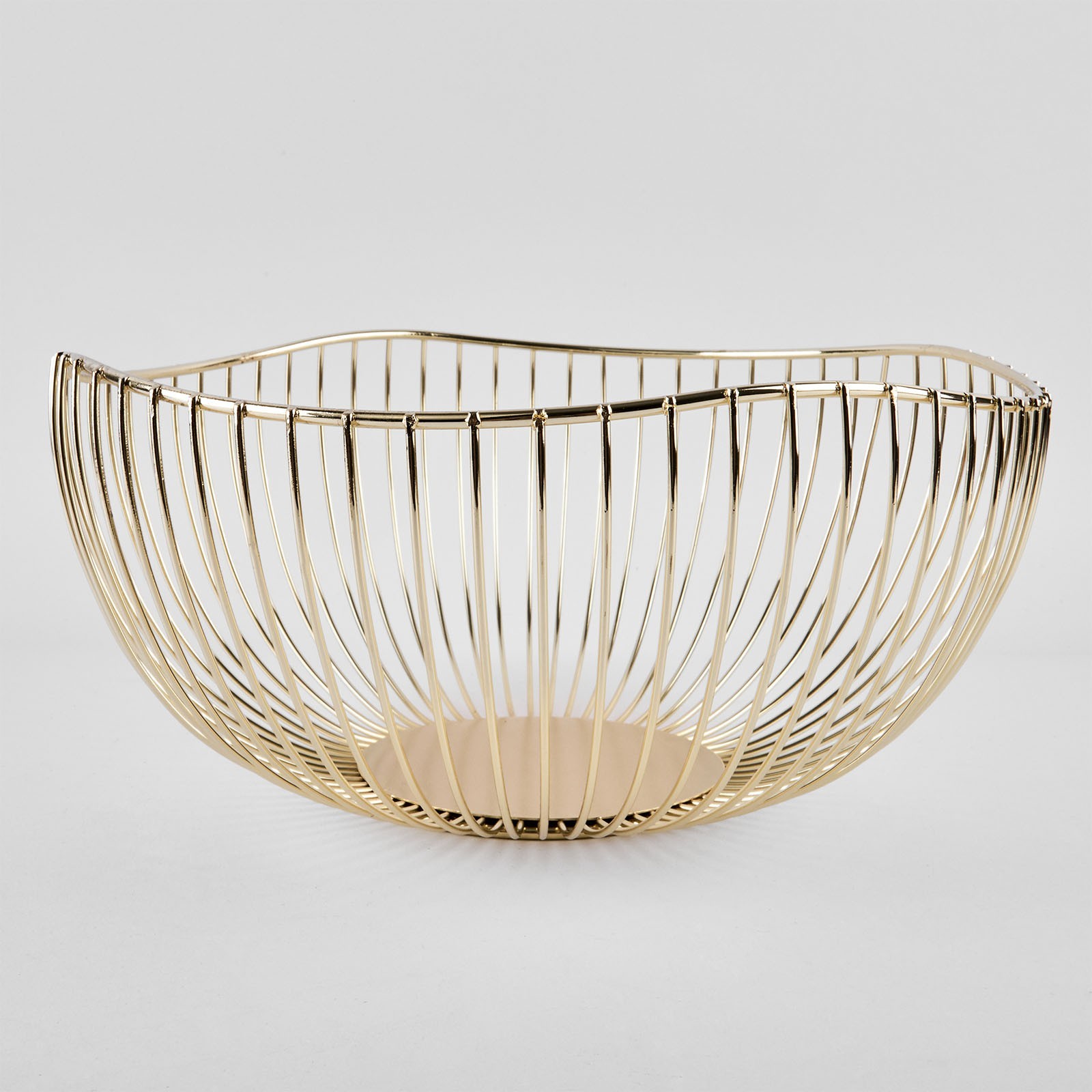 Vaza cu fructe argint 25x12 "Wave"