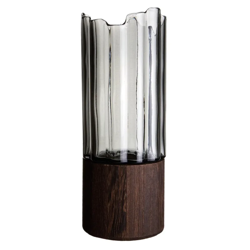 Vaza rotunda "Wooden wave" 30/11