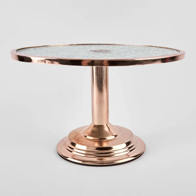 Хубава златна ваза за плодове 17x28