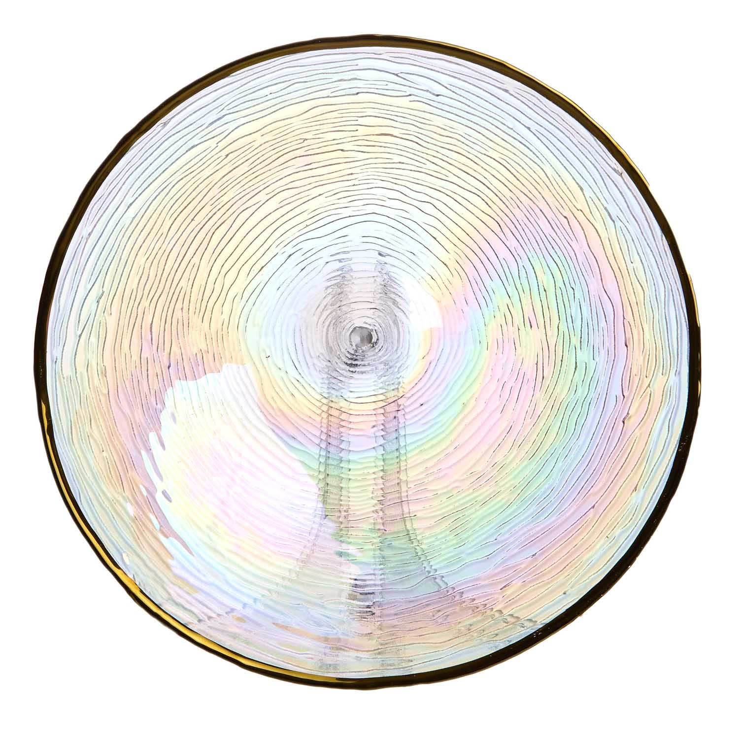 Bol din sticlă , "Curcubeu S", 4/12 cm photo 2