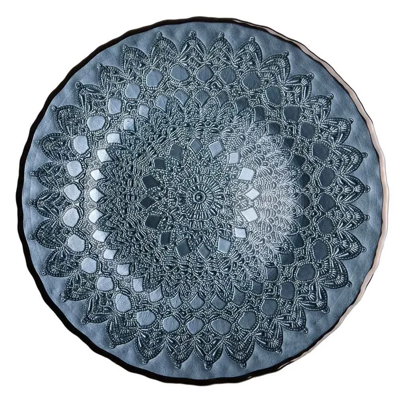 Farfurie din sticlă „Blue Briza”, 2.5/33 cm